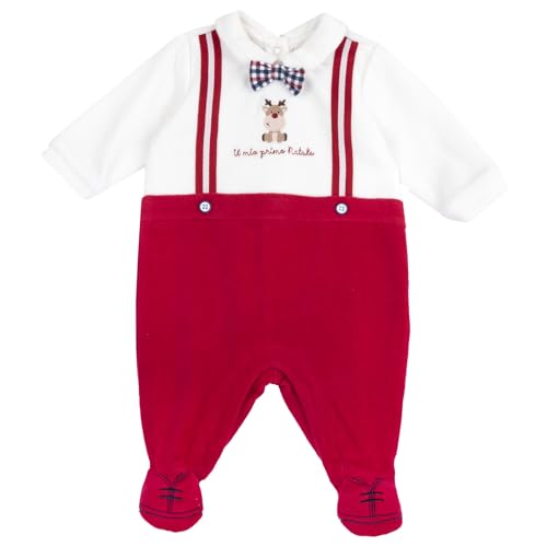 Chicco, Tutine - Natale, Baby - Unisex, Rot (5), 1M, Entworfen in Italien von Chicco