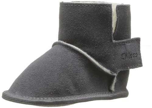 Chicco 1050405 Nosek Lederstiefel für Kinder, grau, 17 EU von Chicco