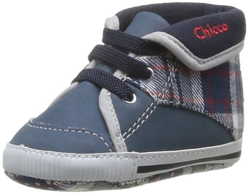 Chicco 1050415 Polacchino Neston Kinderschuhe, Blau (Blu Scozzese Crosta), 16 EU von Chicco