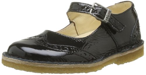 Chicco 1050439 Kety, Ballerinas aus Leder für Mädchen, schwarz, 25 EU von Chicco