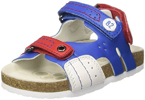 Chicco Baby Jungen Helio Durchgängies Plateau Sandalen, Mehrfarbig (Royal Blue), 26 EU von Chicco