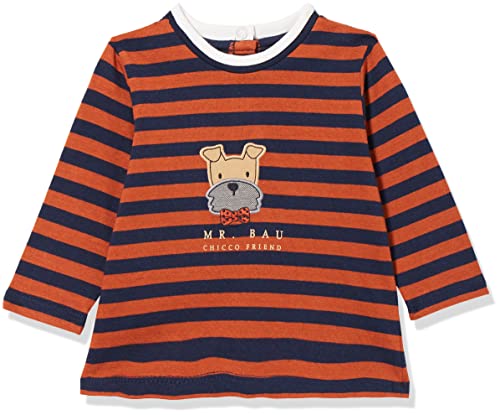 Chicco Baby-Jungen LANGÄRMLIGES T Kurzarm Shirt, braun, 18 Monate von Chicco