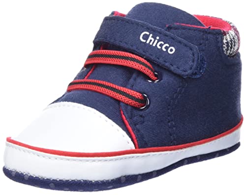 Chicco Baby-Jungen Nelso Stiefelette für Neugeborene Krippenschuh, blau, 19 EU von Chicco