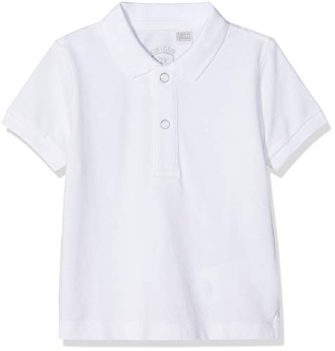 Chicco Baby-Jungen Polo Manica Corta Poloshirt, Weiß (Bianco 033), 44 (Herstellergröße: 050) von Chicco