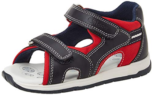 Chicco Geremia Sandalen, Blau und rot, 20 EU von Chicco