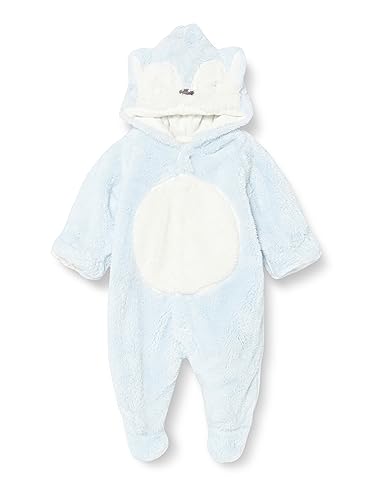 Chicco Baby-Jungen Strampler mit Öffnung vorne mit Kapuze. Schlafanzug für Kinder und Babys, Hellblau,56 von Chicco