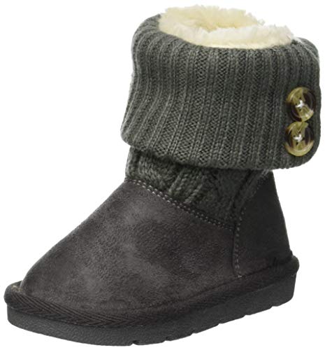 Chicco Charme Kurzschaft Stiefel, Grau, 24 EU von Chicco