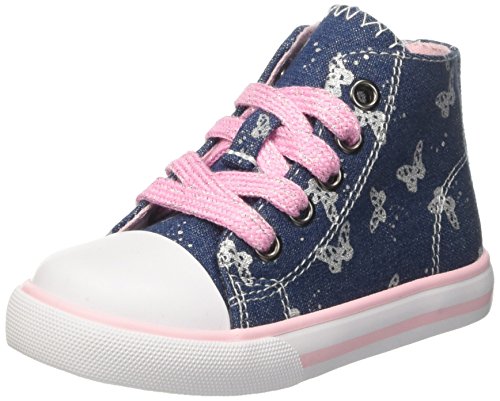 Chicco Baby Mädchen Cremina Lauflernschuhe Sneakers, Blau (Jeans) von Chicco