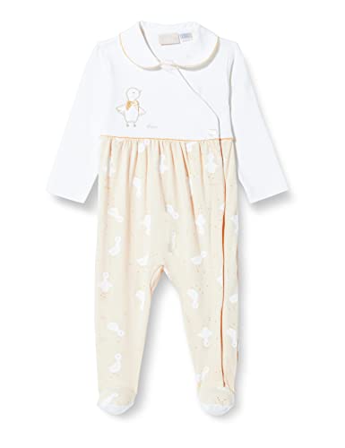 Chicco Baby - Mädchen Jumpsuit mit Frontöffnung, Weiß (427), 3 Monate von Chicco