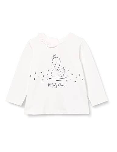 Chicco Baby-Mädchen LANGÄRMLIGES (762) T-Shirt, weiß, 2 Jahre von Chicco