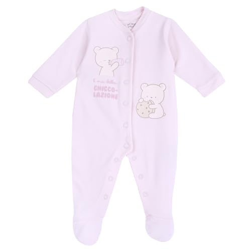 Chicco Baby - Mädchen Overall mit Frontöffnung Bottone, Rosa (2), 18 von Chicco