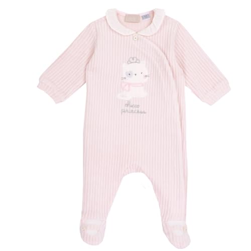 Chicco Baby - Mädchen Overall mit Frontöffnung Bottone, Rosa (5)0m, 0 Monate von Chicco