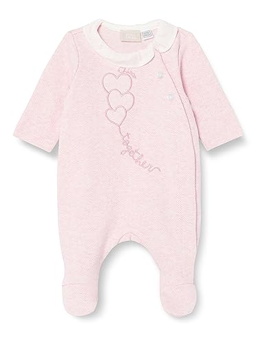 Chicco Baby-Mädchen Strampler mit Öffnung vorne. Schlafanzug für Kinder und Babys, Mittelgroße Rose, 62 von Chicco