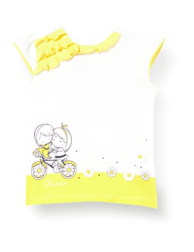 Chicco Baby-Mädchen a Maniche Corte per Bambina T-Shirt, 034, 74 cm von Chicco