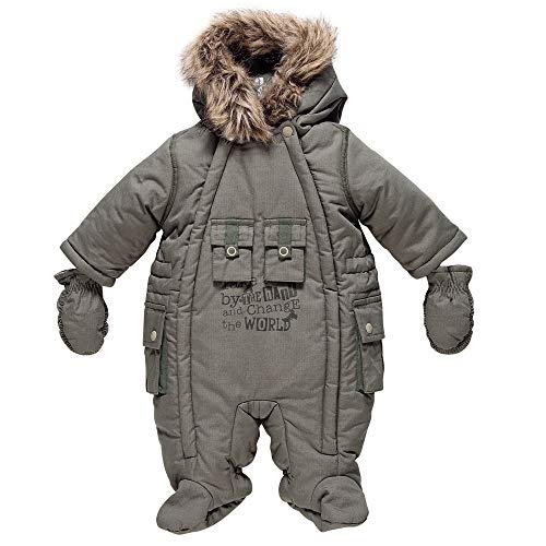 Chicco Collection ABC Khaki Thermosoft®-Funktionswattierung Schneeanzug Schneeoverall Wind- und Wasserabweisend 6-9 Monate von Chicco