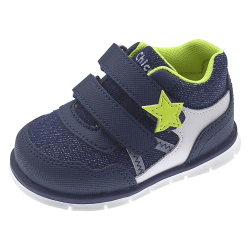 Chicco, Sneakers met Dubbele Klittenband, Comfortabel, Licht, Flexibel en Atmungsaktive, Jungen, Entworfen in Italien von Chicco