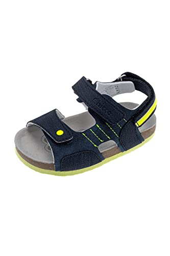 Chicco, Sandalen met Dubbele Klittenband, Comfortabel, Licht, Flexibel en Atmungsaktive, Jungen, Entworfen in Italien von Chicco