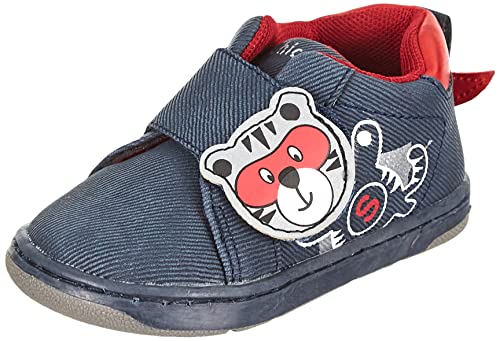 Chicco Sneaker Gaster Krippenschuh, Blau und Rot, 20 EU von Chicco