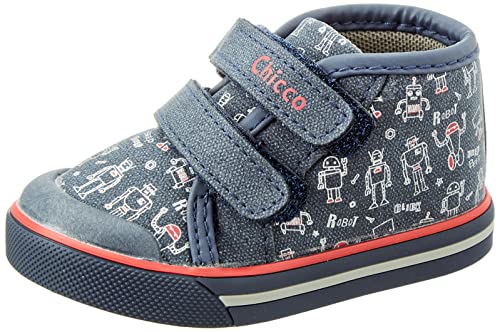 Chicco Grisel Stiefelette für Jungen Krippenschuh, blau, 20 EU von Chicco