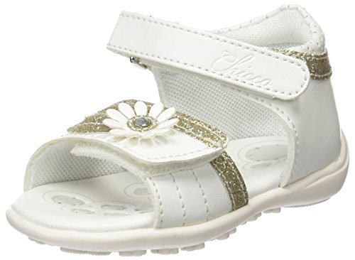 Chicco Jungen Baby Mädchen Giovanna Sandalen, Elfenbein (Bianco), 18 EU von Chicco