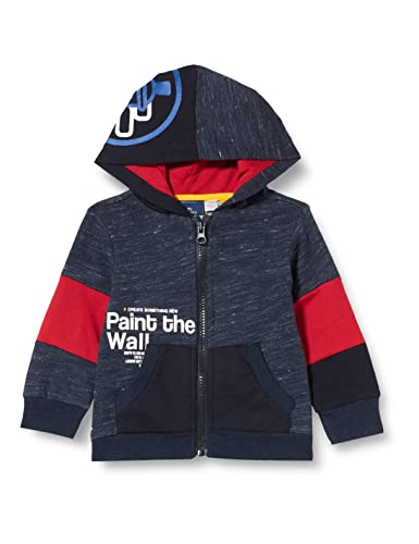 Chicco Jungen Cardigan MIT Kapuze Strickjacke, Blau, 8 Jahre von Chicco