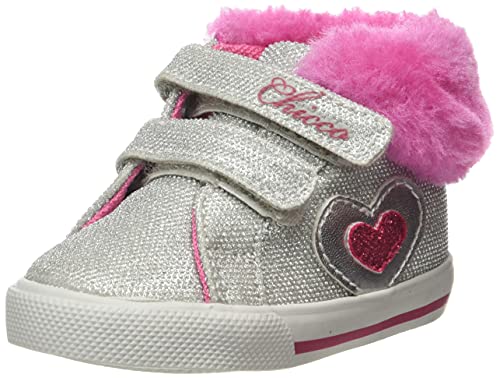 Chicco Jungen Mädchen Polacchino Glam Lauflernschuh, grau, 22 EU von Chicco