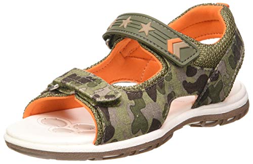 Chicco Sandalo Cameron Peeptoe Sandalen, Grün (Kaki 670), 27 EU von Chicco