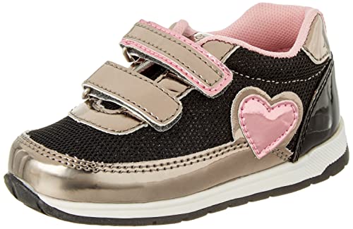 Chicco Jungen Mädchen Guta Turnschuh Krippenschuh, Silber, 19 EU von Chicco