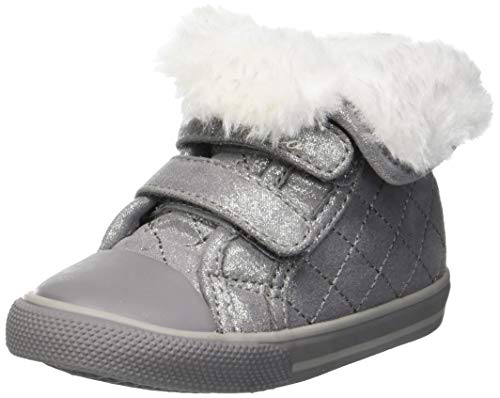 Chicco Jungen Mädchen Gemma Stiefelette Gymnastikschuhe, Silber, 19 EU von Chicco