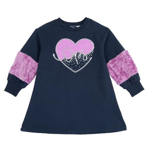 Chicco, Kleid Mädchen mit Langarm, aus Weichem Stoff, Waschbar in der Waschmaschine, Babykleidung für Babykleidung fur Mädchen, Entworfen in Italien von Chicco