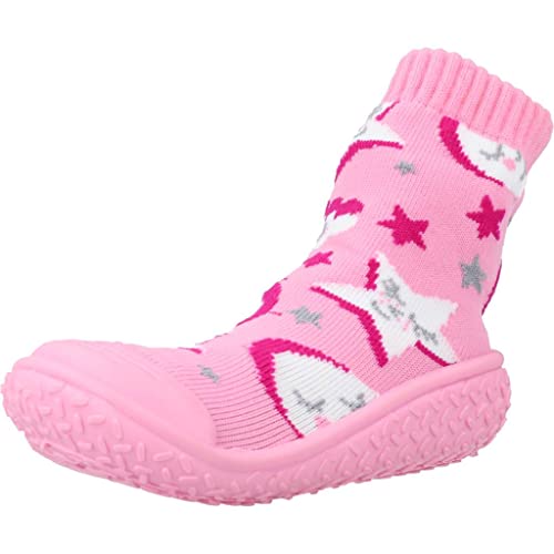 Chicco Pantofola a calza Con suola antiscivolo Krippenschuh, Rosa, 19 EU von Chicco