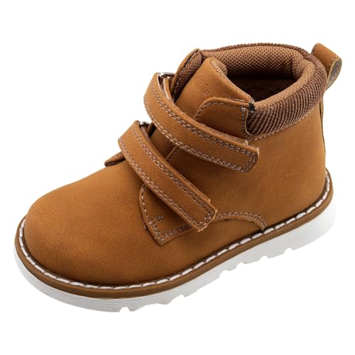 Chicco Stiefelette mit Doppelklettverschluss Mode-Stiefel, Ocker, 31 EU von Chicco