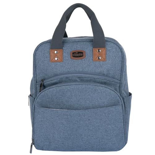 Chicco, Rucksack Mama und Papa, Multifunktionaler Neugeborenen-Rucksack, mit Verstellbaren Trägern und Vielen Fächern, Designed in Italy von Chicco