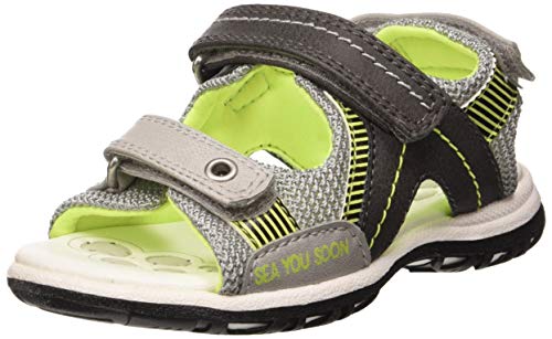 Chicco Sandalo Corsico Peeptoe Sandalen, Grau (Grigio 950), 26 EU von Chicco