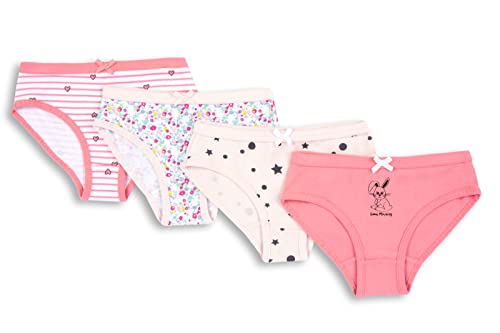 Chicco Slip Set aus Baumwolle, Unterwäsche Mädchen, Rose, 6 jahre (pack of 4) von Chicco