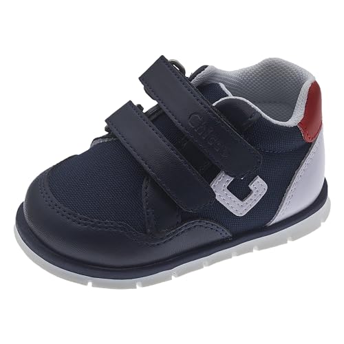 Chicco, Sneakers met Dubbele Klittenband, Comfortabel, Licht, Flexibel en Atmungsaktive, Jungen, Entworfen in Italien von Chicco