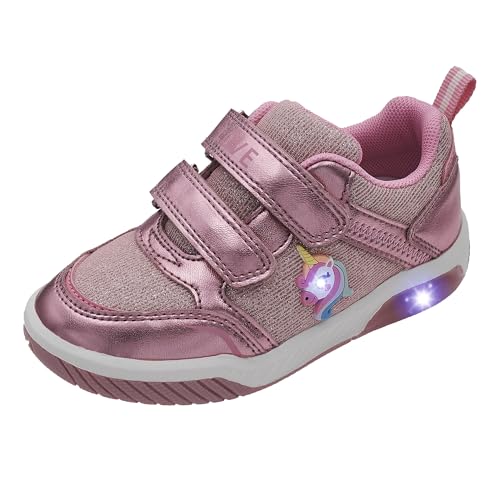 Chicco, Kinderschuhe mit Lichtern, Sneaker mit Bunten Lichtern in der Sohle, mit Doppeltem Klettverschluss, Schuhe für Mädchen und Jungen, Italienisches Design von Chicco