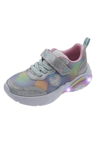 Chicco, Kinderschuhe mit Lichtern, Sneaker mit Bunten Lichtern in der Sohle, mit Elastischen Schnürsenkeln und Klettverschluss, Schuhe für Mädchen und Jungen, Italienisches Design Chicco, Kinderschuhe mit Lichtern, Sneaker mit Bunten Lichtern in der Sohle, mit Elastischen Schnürsenkeln und Klettverschluss, Schuhe für Mädchen und Jungen, Italienisches Design von Chicco