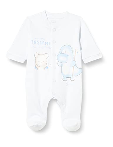 Chicco Unisex Baby Babyanzug MIT FRONTÖFFNUNG (399) Kleinkind-Schlafanzüge, Hellblau, 3 Monate von Chicco