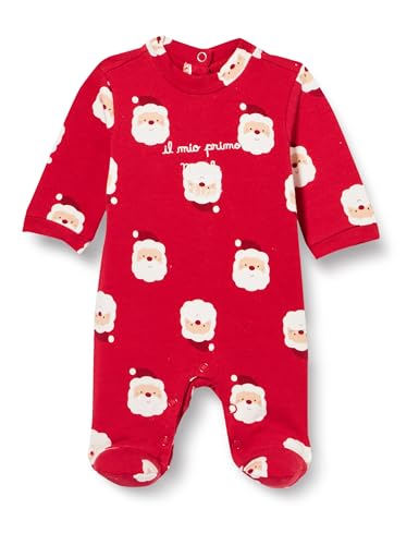 Chicco Unisex Baby Strampler mit Beinöffnung. Schlafanzug für Kinder und Babys, Mittelrot, 68 von Chicco