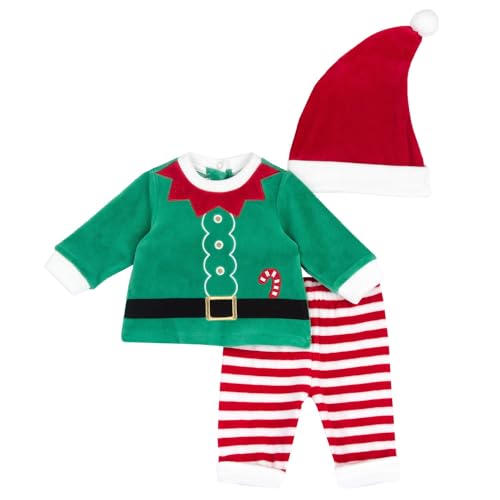 Chicco, Komplettset für Neugeborene, Weihnachtsoutfit aus Chenille, Weihnachtskleidung für Neugeborene 0-24 Monate, Geschenkidee zur Geburt von Chicco