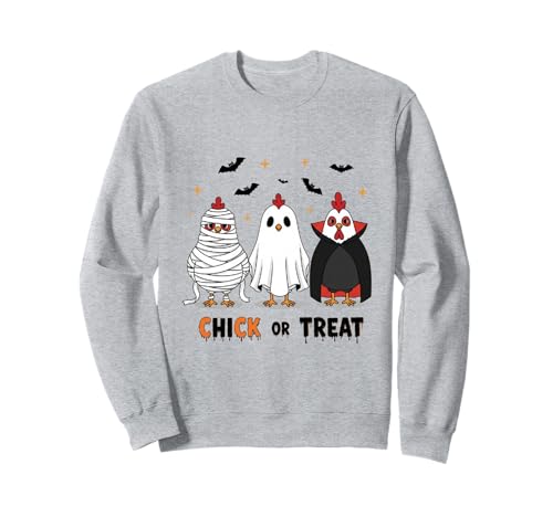 Chick Or Treat Süße Halloween-Lehrerin für Herren und Damen Sweatshirt Chick Or Treat Süße Halloween-Lehrerin für Herren und Damen Sweatshirt von Chick Or Treat Halloween Witch Spooky Chicken