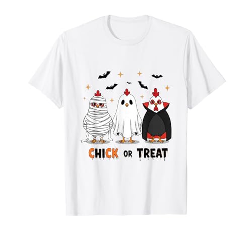 Chick Or Treat Süße Halloween-Lehrerin für Herren und Damen T-Shirt Chick Or Treat Süße Halloween-Lehrerin für Herren und Damen T-Shirt von Chick Or Treat Halloween Witch Spooky Chicken