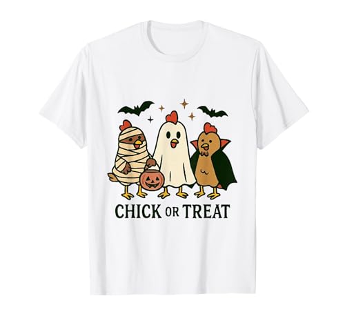 Chick Or Treat Süße Halloween-Lehrerin für Herren und Damen T-Shirt Chick Or Treat Süße Halloween-Lehrerin für Herren und Damen T-Shirt von Chick Or Treat Halloween Witch Spooky Chicken