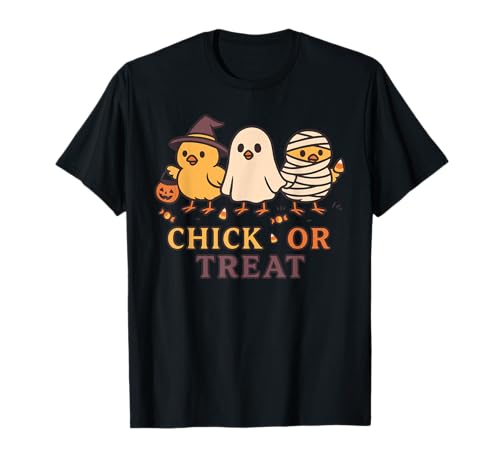 Chick or Treat Gruselige Geisterhexe Mama Huhn Kostüm T-Shirt Chick or Treat Gruselige Geisterhexe Mama Huhn Kostüm T-Shirt von Chick or Treat Cute Funny Chicken Halloween Gifts