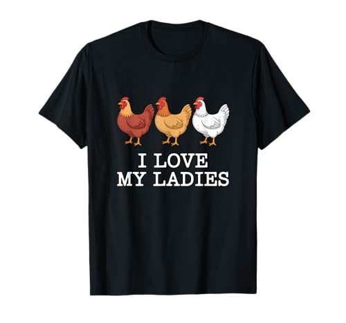 Ich Liebe die Hühnerzucht meiner Damen T-Shirt Ich Liebe die Hühnerzucht meiner Damen T-Shirt von Chicken Farmer Animal