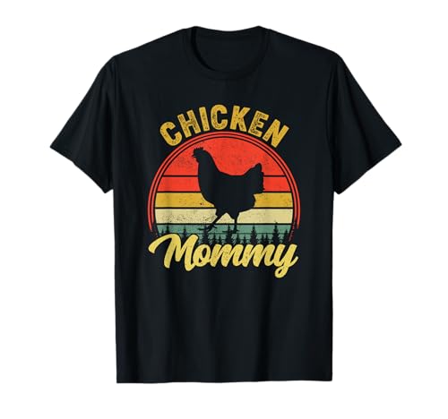 Huhn Mommy Retro 70er 80er Jahre Lustiges Huhn Mama Muttertag T-Shirt Huhn Mommy Retro 70er 80er Jahre Lustiges Huhn Mama Muttertag T-Shirt von Chicken Mommy Vintage 70S Style Retro Distressed