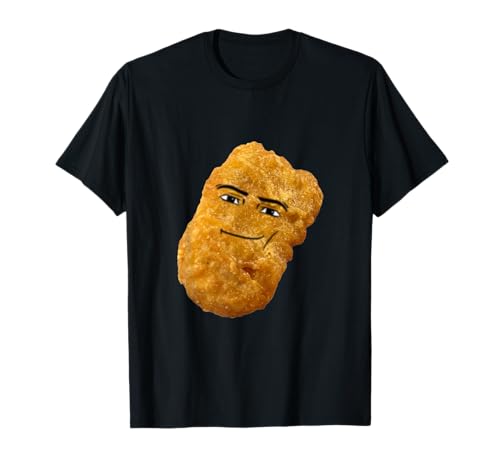 Cowboy-Meme mit Chicken Nugget Man Face T-Shirt von Chicken Nugget Cowboy Meme