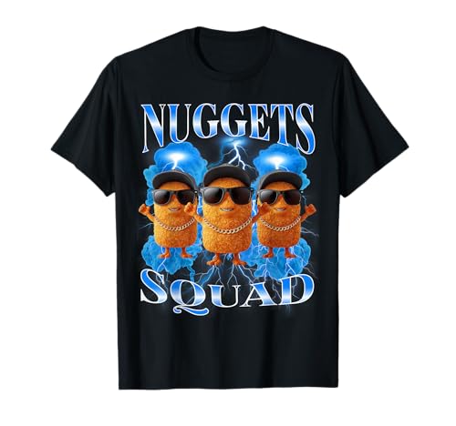 Chicken Nuggets Squad Rap 90er Jahre Vintage Herren Bootleg T-Shirt Chicken Nuggets Squad Rap 90er Jahre Vintage Herren Bootleg T-Shirt von Chicken Nuggets Funny Rap Meme Bootleg Designs