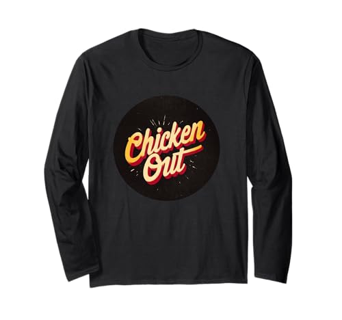 Chicken Out Stempel Kostüm für Jungen und Mädchen Langarmshirt Chicken Out Stempel Kostüm für Jungen und Mädchen Langarmshirt von Chicken Out Outfit